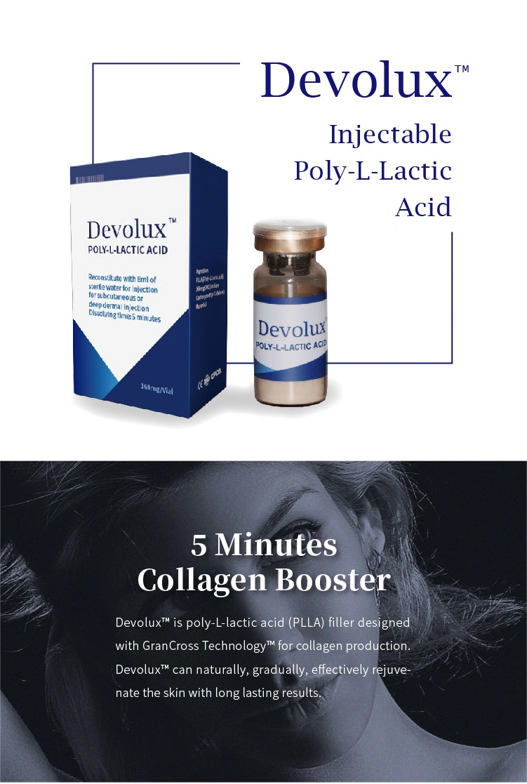 Fast Shipping Collagen Booster Stimulation Powder Poly-L-Lactic Acid for Butt Filler Injection