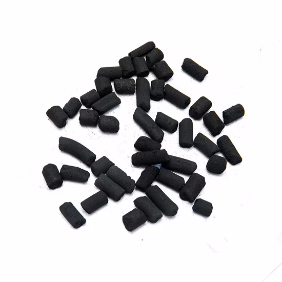 Carvão ativado granular de carvão eficiente para tratamento de gases efluentes